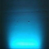 湖水藍(lán)LED線形洗墻燈效果展示