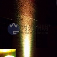 外控DMX512全彩18W LED投光燈 RGB25度混光效果展示