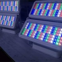 為光照明品牌  雙層480W大功率 LED投光燈 效果展示