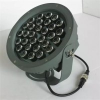 外墻亮化 RGB外控24WLED投光燈 3合1芯片 精準(zhǔn)混光