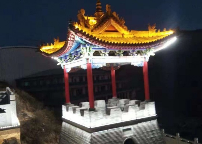 內(nèi)蒙胡林古塞風(fēng)景區(qū)亮化