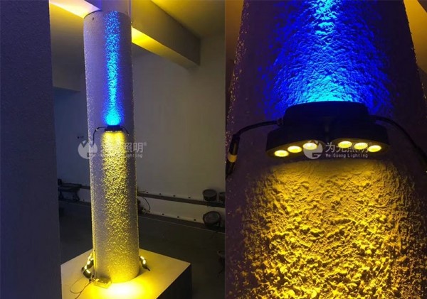 弧形LED照柱燈