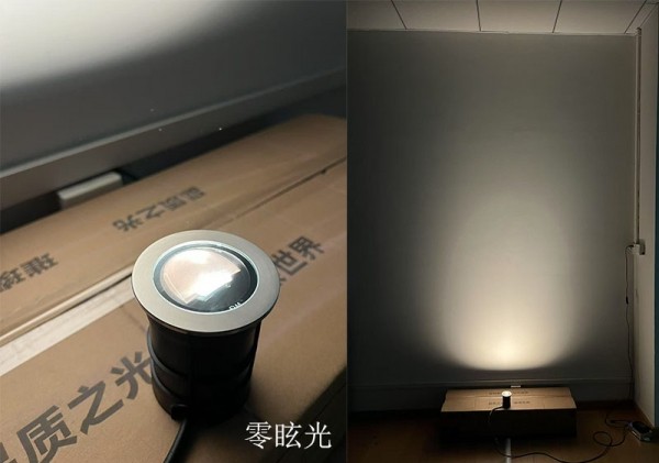 零眩光偏光地埋燈 洗墻專用 φ75